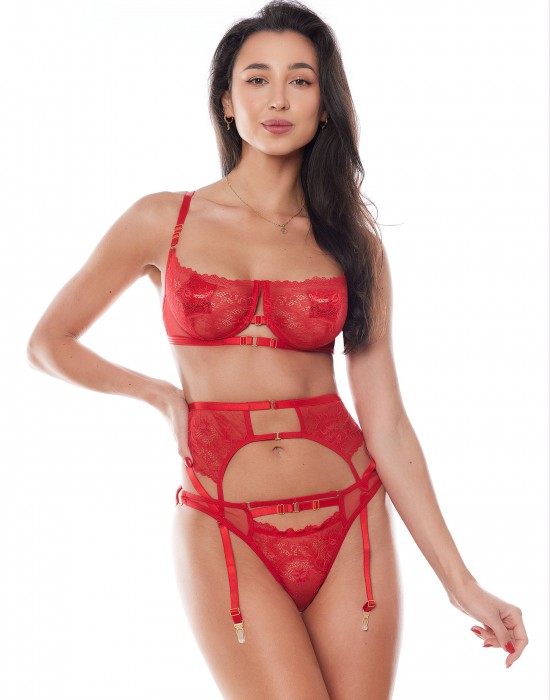 Секси Комплект Komplet-Amoura-Set-Red