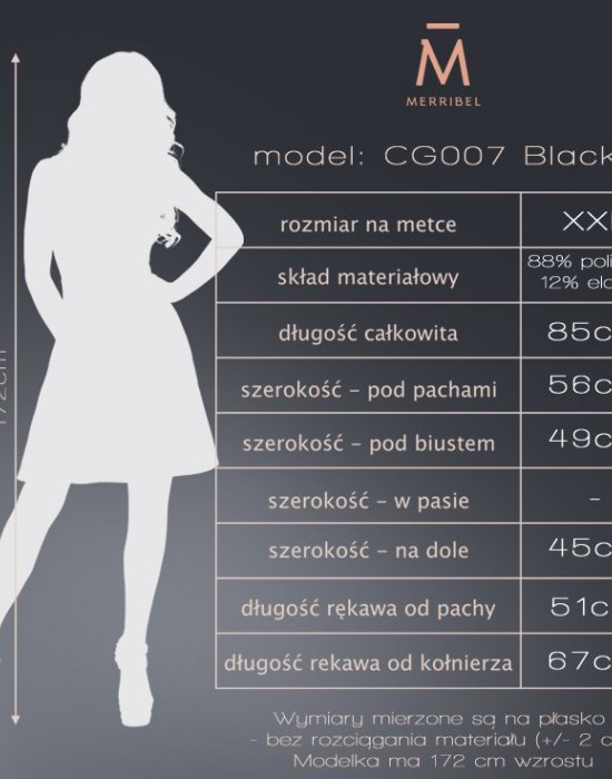 Елегантна мини рокля в черен цвят, Merribel, Къси рокли - Complex.bg