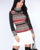 Дамски пуловер с висока яка CG013, Merribel, Блузи / Топове - Complex.bg