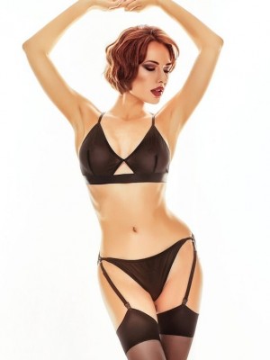 Секси Комплект Komplet-Exceed-Czarny