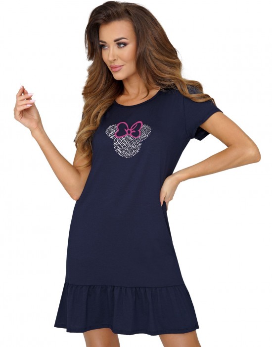 Нощница Koszulka-Mouse-Dark-Blue-Granatowy