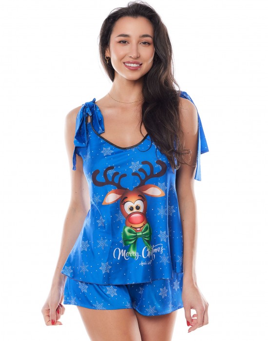 Секси Комплект Komplet-Aster-Blue-Blue