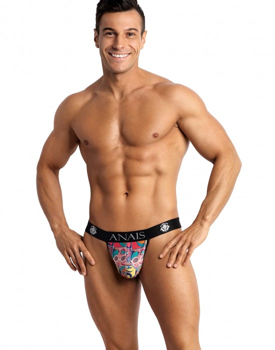 Мъжки Слипове Slipy-Comics-Jock-Strap-Multikolor