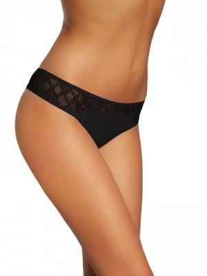 Прашки Stringi-Aimee-93-Czarne-Czarny