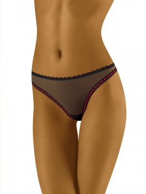 Прашки Stringi-Carimbo-Czarne-Czarny