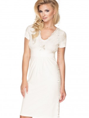 Секси нощница Koszulka-Gia-Ecru-2XL-5XL-Ecru