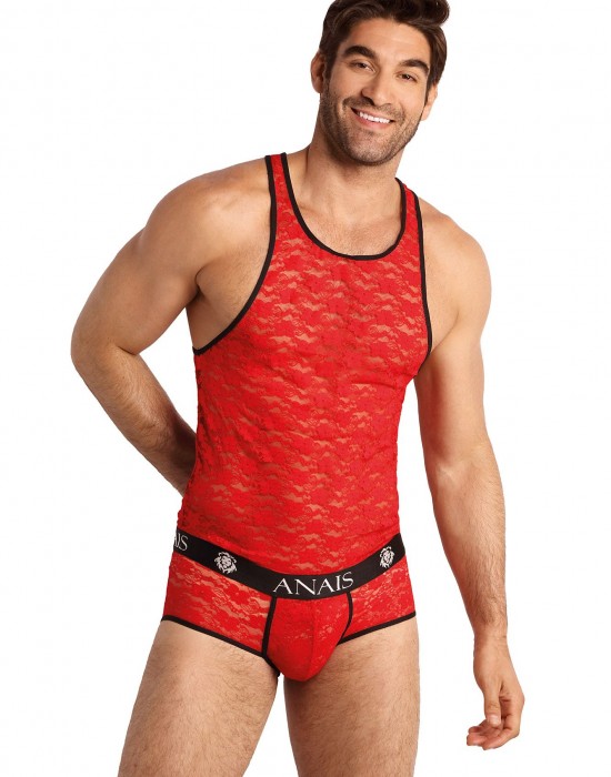 Мъжки боксерки Bokserki-Brave-Brief-Czerwony