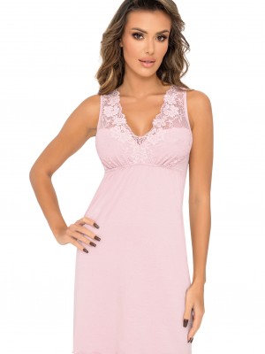 Нощница Koszulka-Kristina-Power-Pink-Pudrowy-R