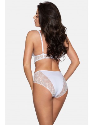 BBL182 нежни бикини, бял цвят