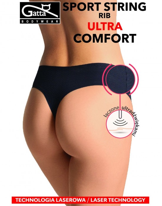 Прашки Stringi-Sport-Ult-Rib-Beige