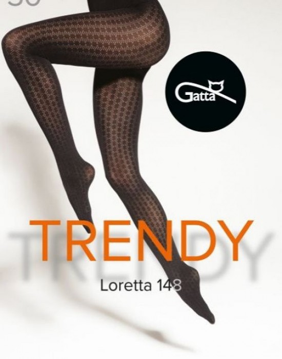 Чорапогащник Rajstopy-Loretta-148-50-Den-Nero