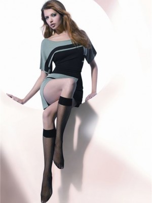 Къси чорапи Podkolanwki-Bit-Gatta-Grafitowy