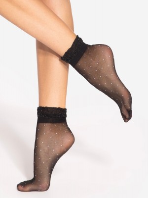 Къси чорапи Skarpetki-Spring-Vibes-06-15-Den-Nero-Silver-Nero-Silver