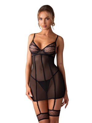 Нощница Koszula-nocna-Nuites-Czarny