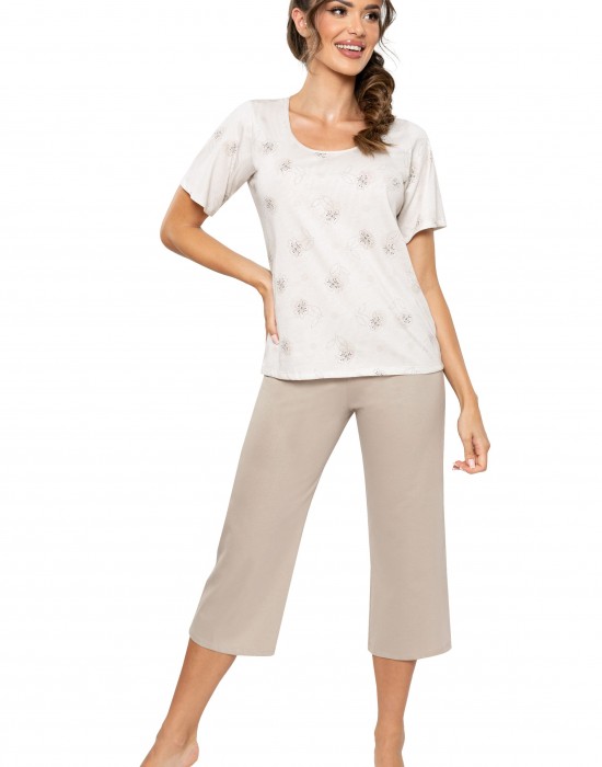 Дамска пижама Piama-Sandi-34-Beowy