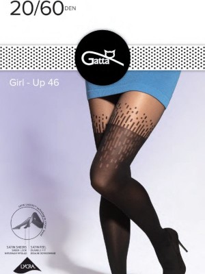 Чорапогащник Rajstopy-Girl-Up-46-Nero