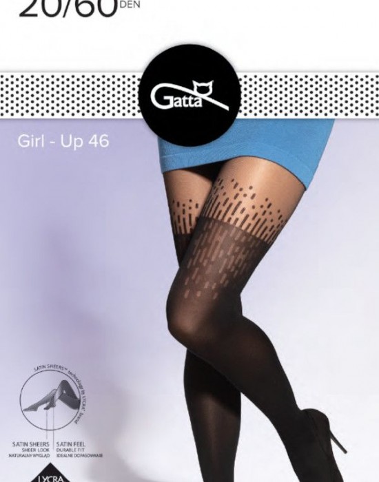 Чорапогащник Rajstopy-Girl-Up-46-Nero