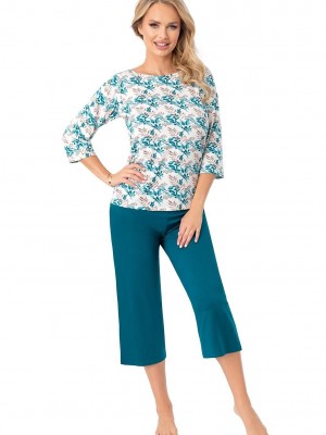 Дамска пижама Piama-Irmina-34-Morski