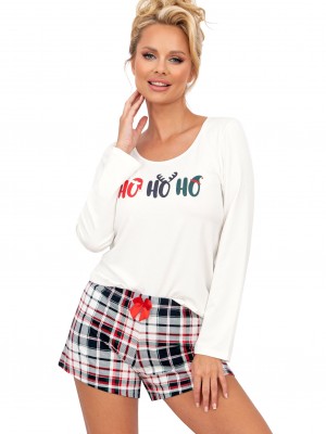 Дамска пижама Piama-Ho-Ho-II-12-Ecru-Ecru
