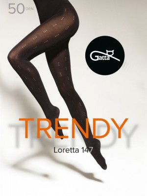 Чорапогащник Rajstopy-Loretta-147-50-Den-Nero
