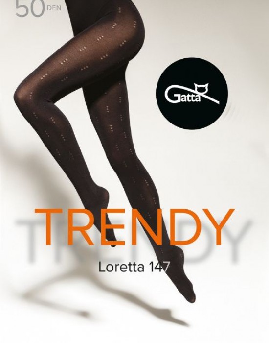 Чорапогащник Rajstopy-Loretta-147-50-Den-Nero