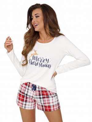 Дамска пижама Piama-Merry-II-12-Ecru-Ecru
