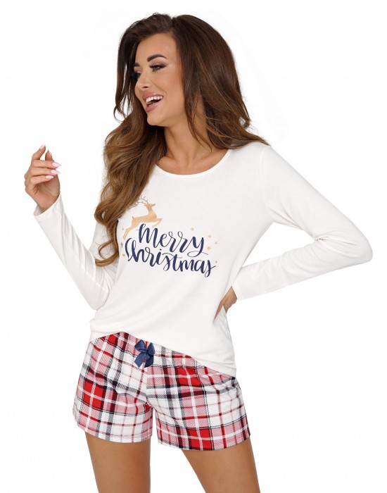 Дамска пижама Piama-Merry-II-12-Ecru-Ecru