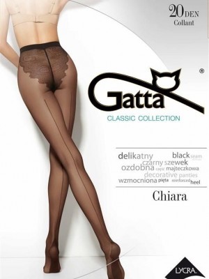 Чорапогащник Rajstopy-Chiara-20-Den-Nero