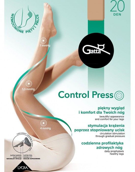 Чорапогащник Rajstopy-Control-Press-20-Den-Golden