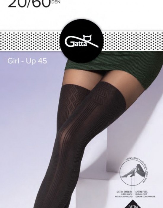 Чорапогащник Rajstopy-Girl-Up-45-2060-Den-Nero