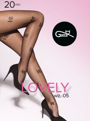 Чорапогащник Rajstopy-Lovely-wz05-2005-Nero