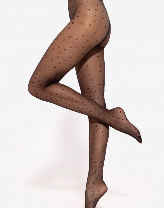 Чорапогащник Rajstopy-Pixi-02-Nero-Nero