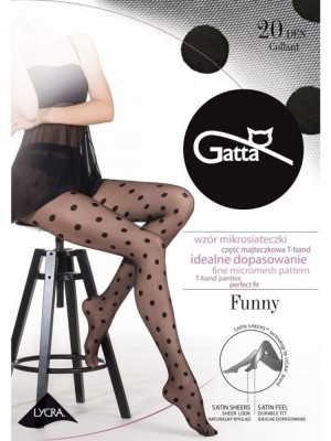 Чорапогащник Rajstopy-Funny-07-Nero