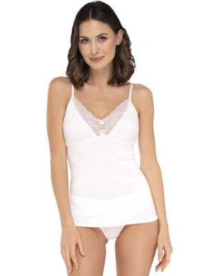 Дамски топ Koszulka-Aniela-Biaa-Biay