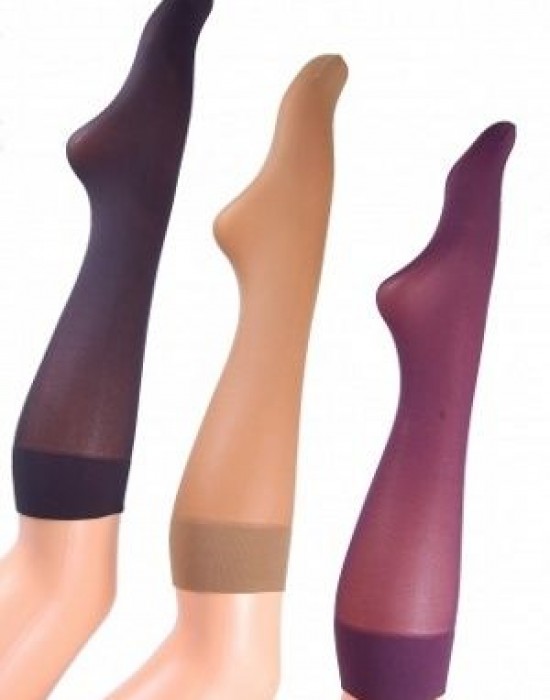 Къси чорапи Podkolanwki-Microfibra-Beige