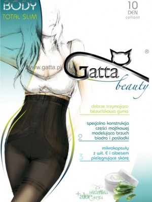 Чорапогащник Rajstopy-Body-Total-Slim-Fusion-10-Den-Visone