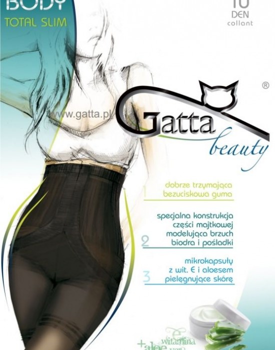 Чорапогащник Rajstopy-Body-Total-Slim-Fusion-10-Den-Visone