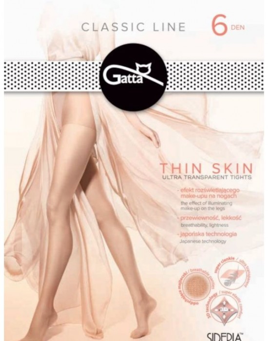 Чорапогащник Rajstopy-Thin-Skin-6-DEN-Visione