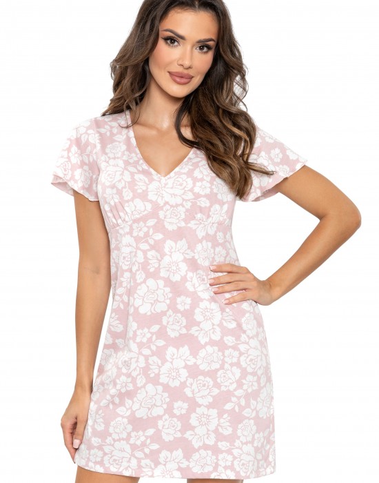 Нощница Koszula-nocna-Rosalia-Pudrowy-R
