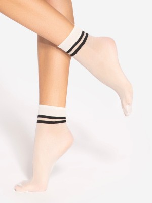 Къси чорапи Skarpetki-Spring-Vibes-03-Den-Biao-Czarny