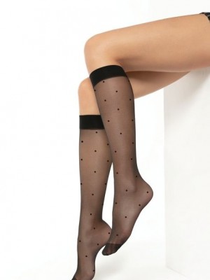 Къси чорапи Podkolanwki-Stylove-01-Nero