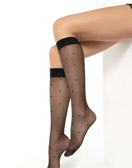 Къси чорапи Podkolanwki-Stylove-01-Nero