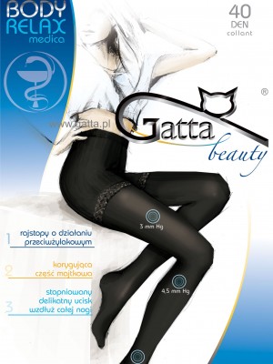 Чорапогащник Rajstopy-Body-Relax-Medica-40-Den-Daino-odc-redniego-beu