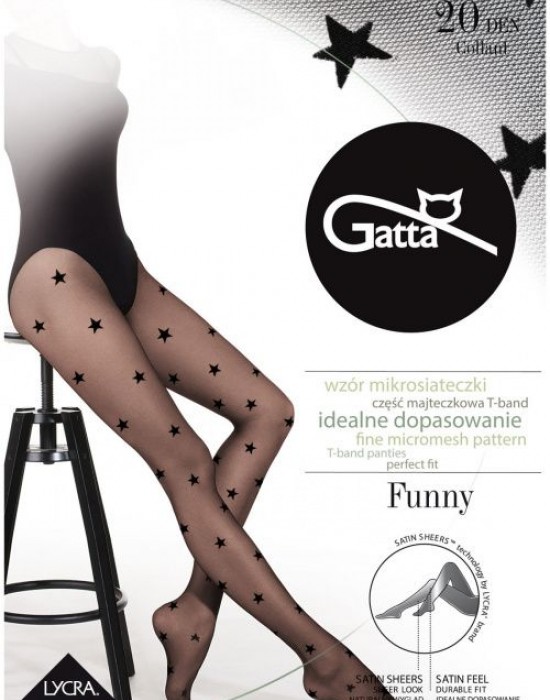 Чорапогащник Rajstopy-Funny-06-Nero