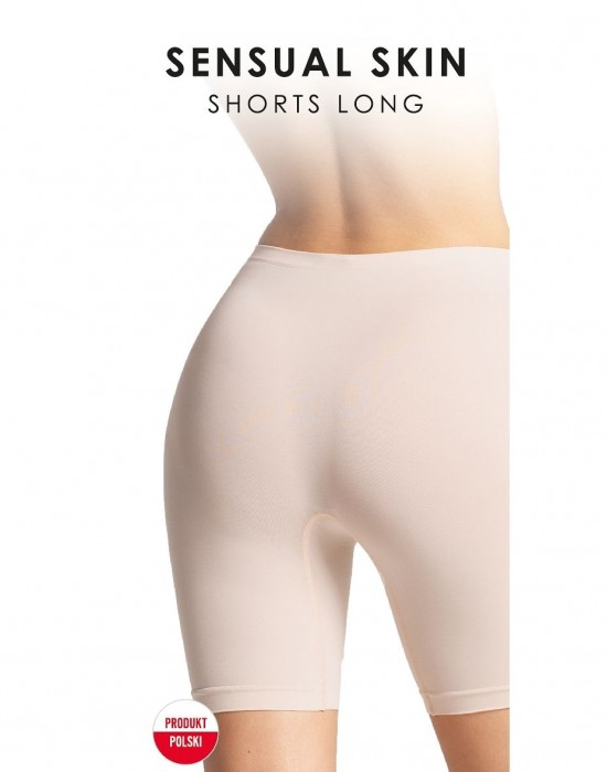 Безшевно бельо Bermudy-Shorts-Long-Sensual-Light-Nude