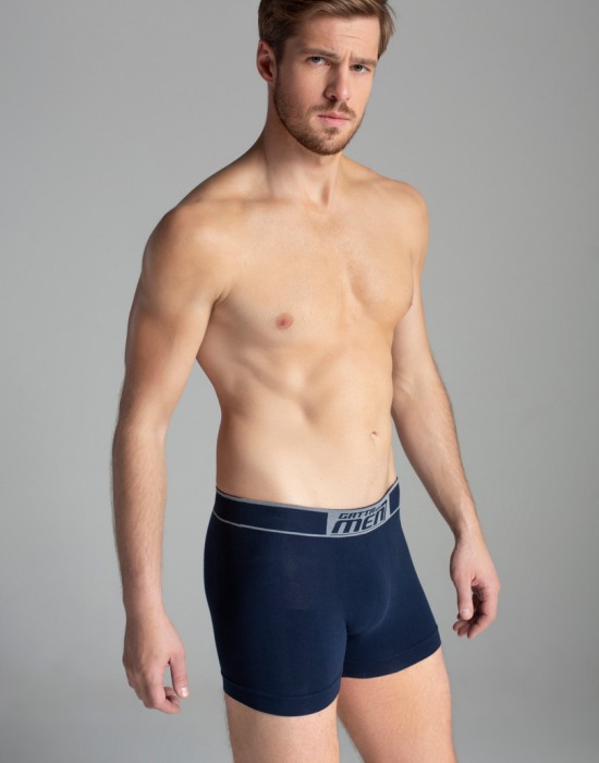 Мъжки боксерки Bielizna Męska - Boxer Cotton OCEAN BLUE