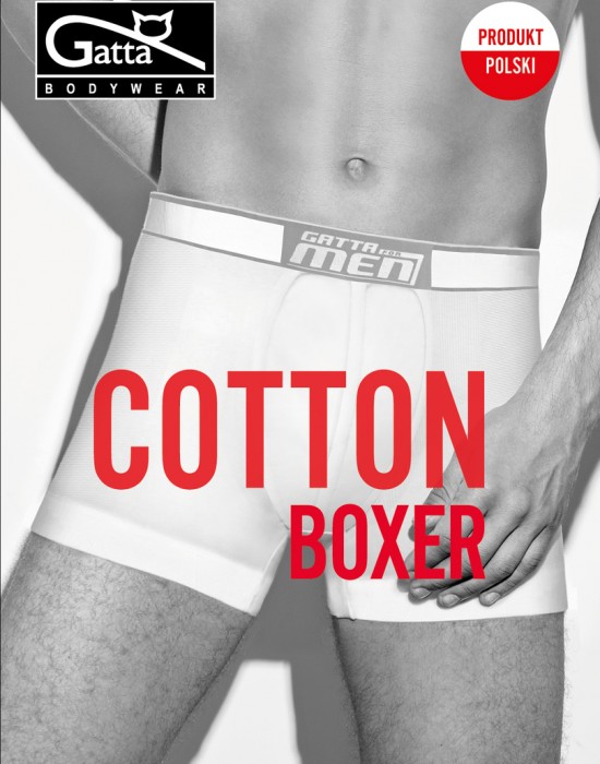 Мъжки боксерки Bielizna Męska - Boxer Cotton OCEAN BLUE