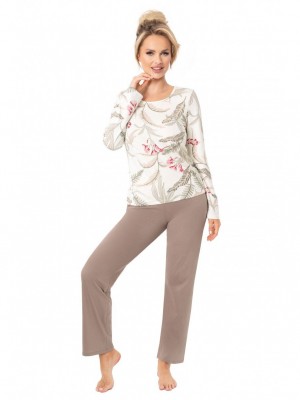 Дамска пижама Piama-Michelle-Long-Beowy