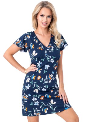 Нощница Koszula-nocna-Caroline-Granatowy