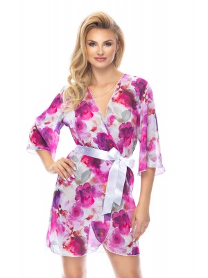 Луксозен секси халат Szlafrok-Hoshiko-I-Flowers